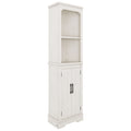 Tall Corner Cabinet With Doors For Living Room, Bathroom,Dining Room Or Kitchen,Color:Wood Grain Beige Beige Mdf