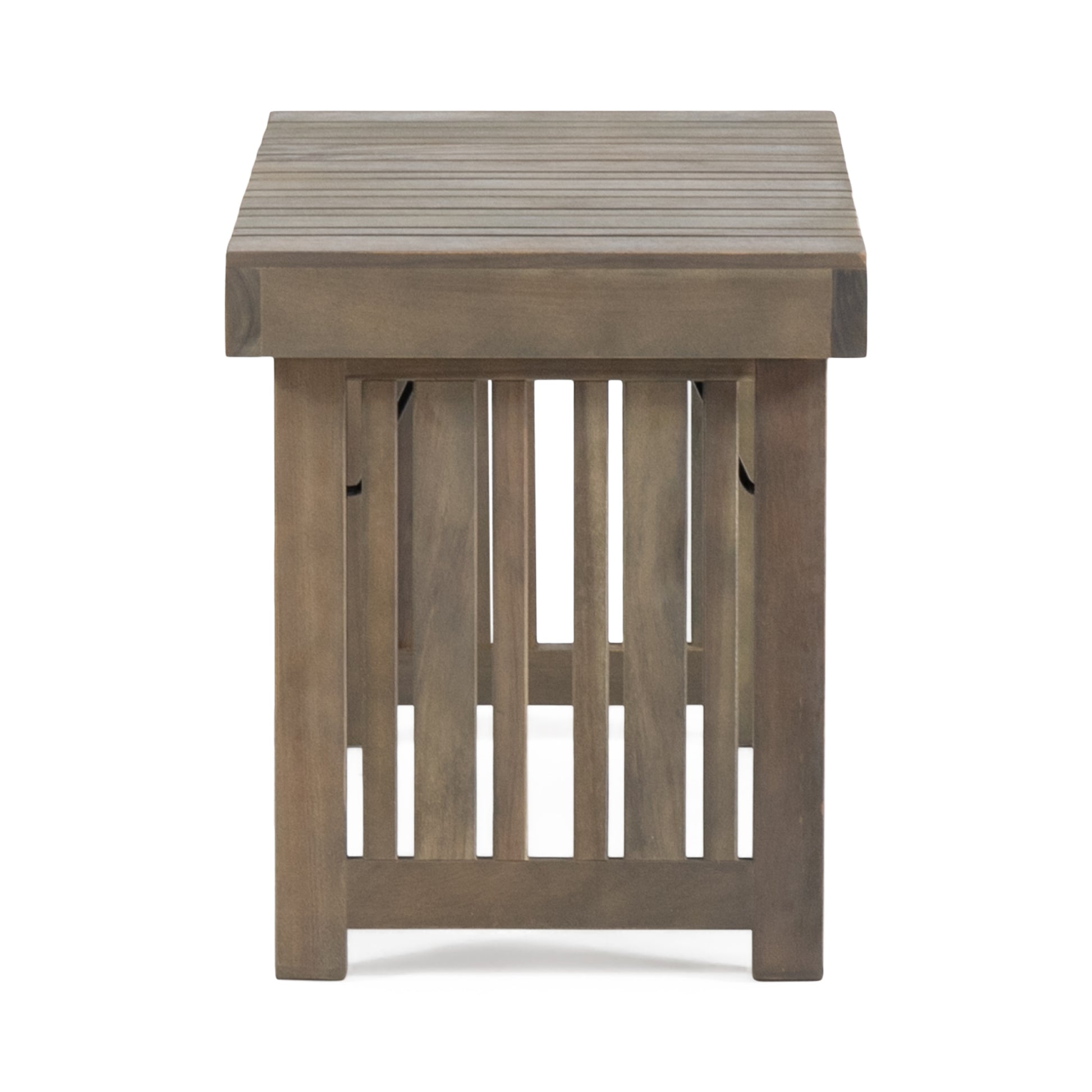 Kyoto Side Table Grey Wood