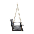 Tasmania Porch Swing Dark Grey Acacia Wood