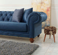 Flora Ottoman 101 Brown Brown Chenille Wood Chenille Brown Contemporary Oval Foam