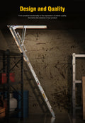 Household Aluminum Attic Ladder 25