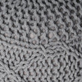 Malibu Pouf Grey Wool