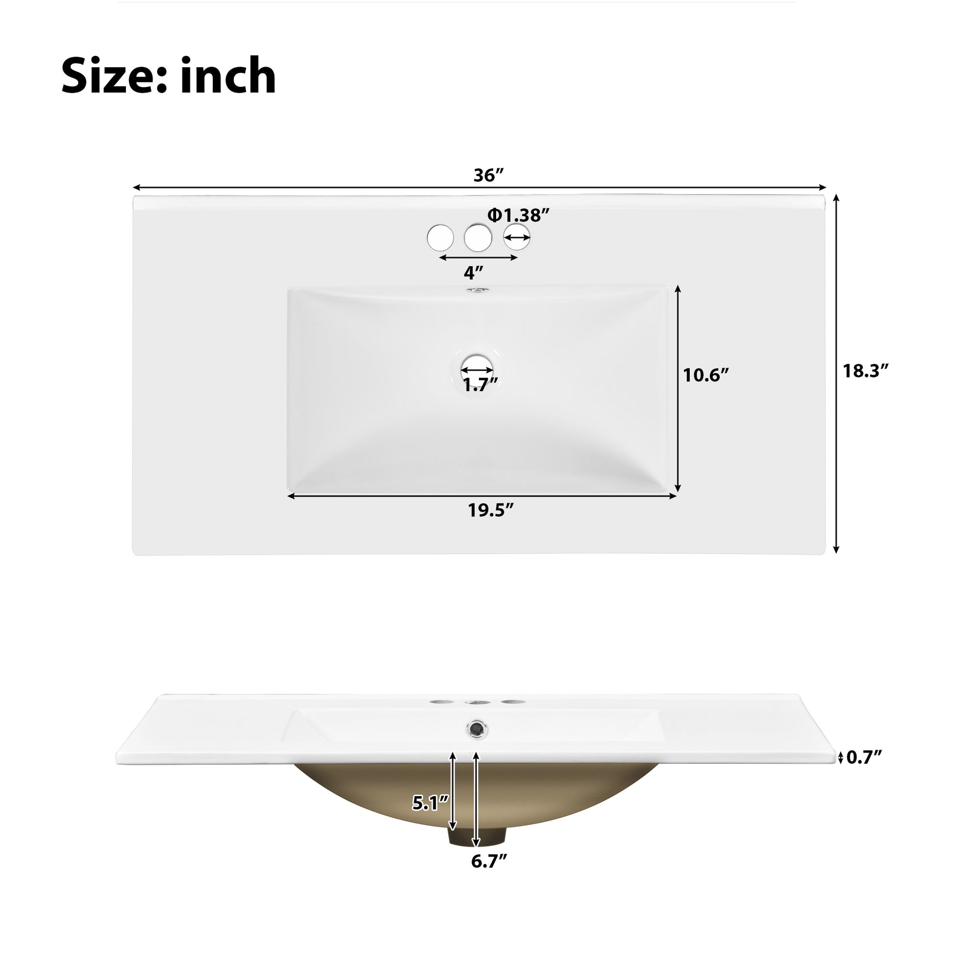 36" Bathroom Vanity With Ceramic Sink, Green, Solid Wood Frame, Soft Close Doors, Adjustable Shelves, 3 Drawers ,Including Double Depth Drawer For Hairdryer Storage Old Sku:Sv000003Aag 1 Green