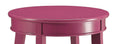 Aberta Accent Table, Purple Ac01228 Purple Wood