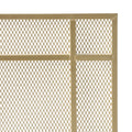 Fire Screen Gold Iron