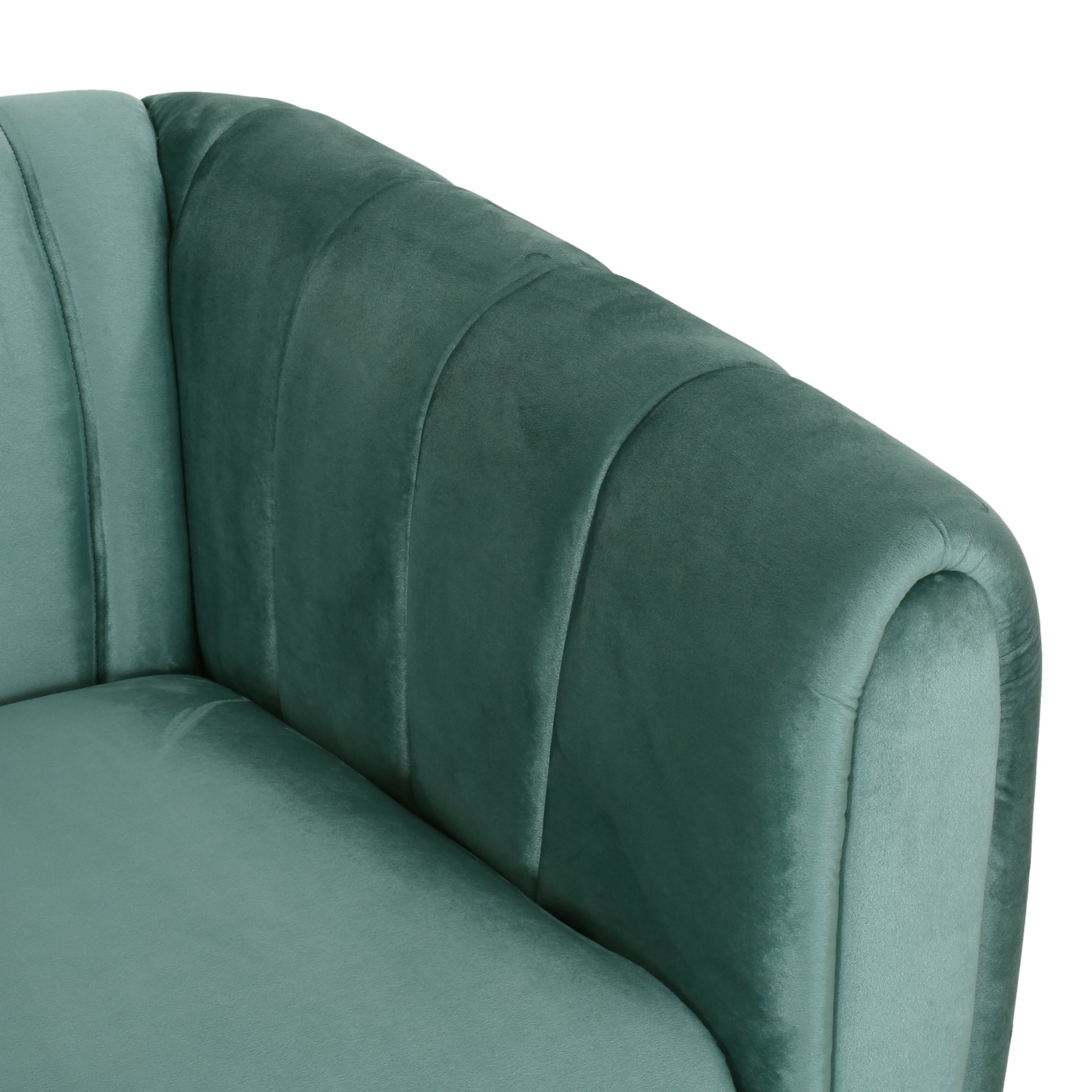 3 Seater Sofa Turquoise Velvet 3 Seat