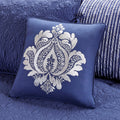 6 Piece Reversible Daybed Cover Set Navy Daybed Navy Cotton