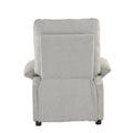 Recliner Chair With Message And Heater, Recliner Chair For Adult, Manual Control Message Chair Grey Steel