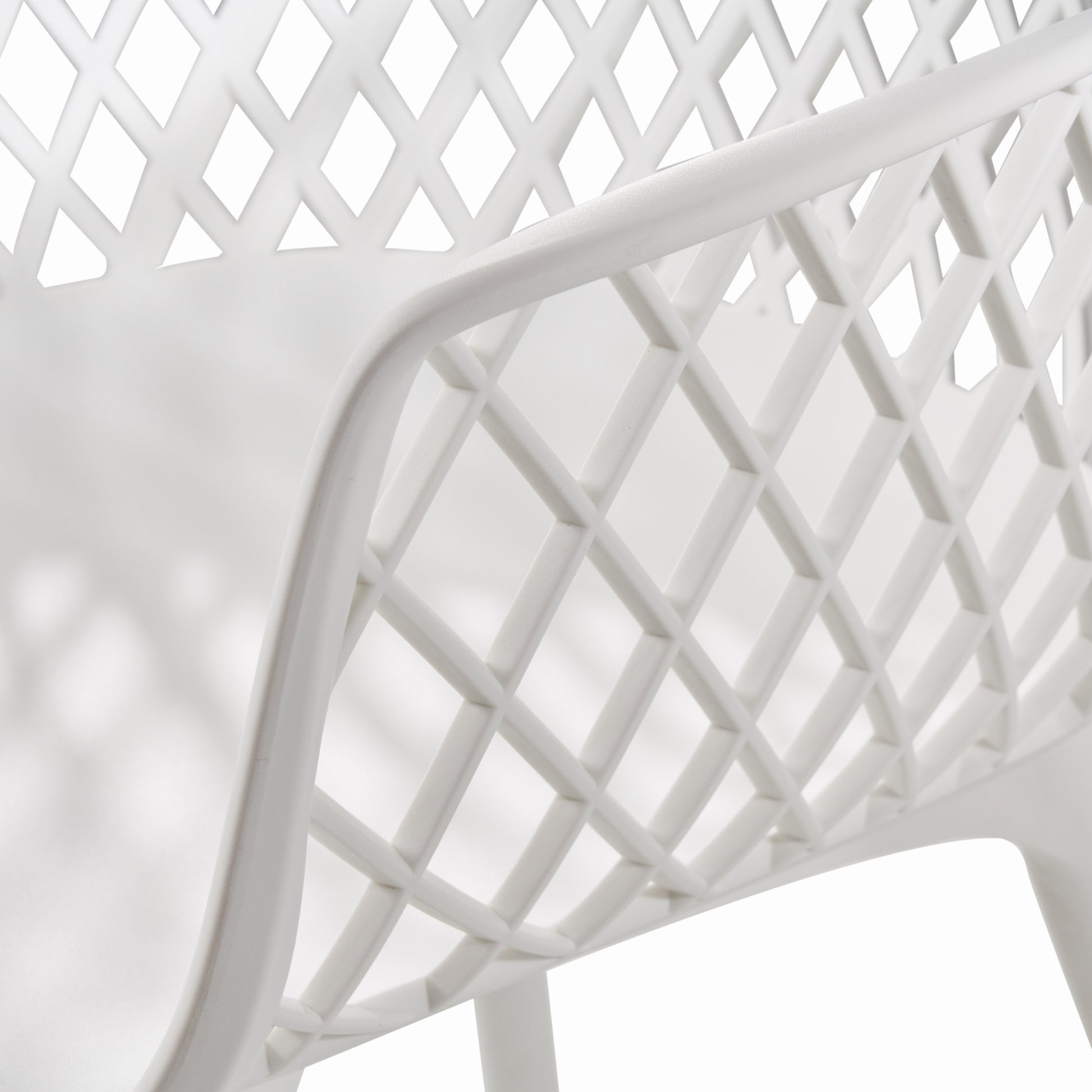 Poppy Chair White Polypropylene