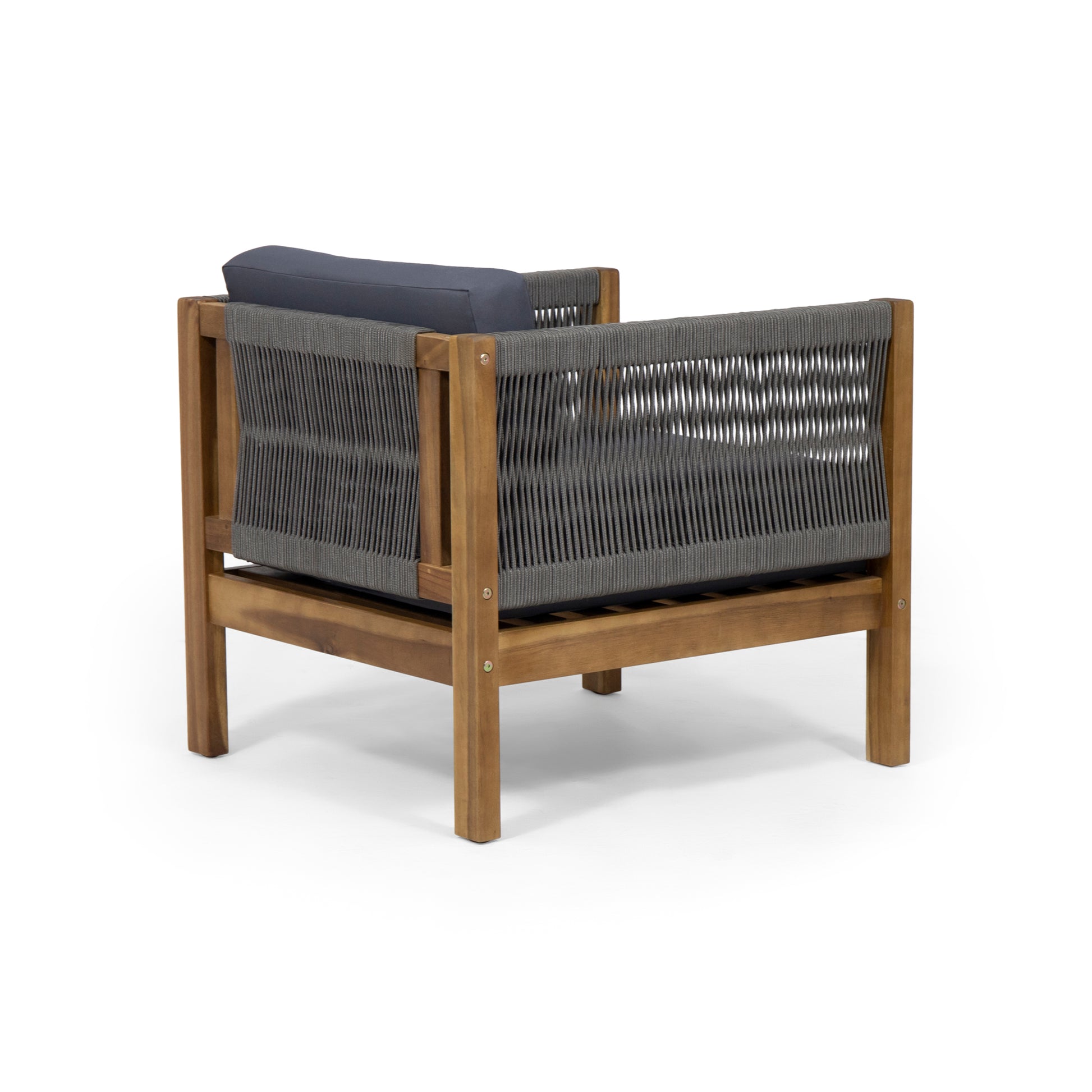 Laurel Club Chair Teak Acacia Wood