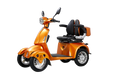 Fastest Mobility Scooter With Four Wheels For Adults & Seniors Orange Abs Pc