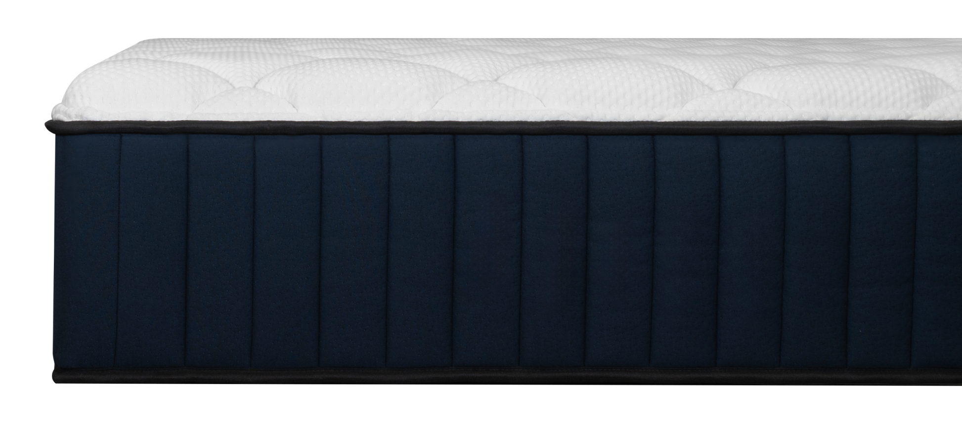 Twin Size Serenity 12" Medium Tight Top Cooling Gel Memory Edge Support Pocket Spring Premium Hybrid Mattress White Black Blue Polyester Foam Spring Twin