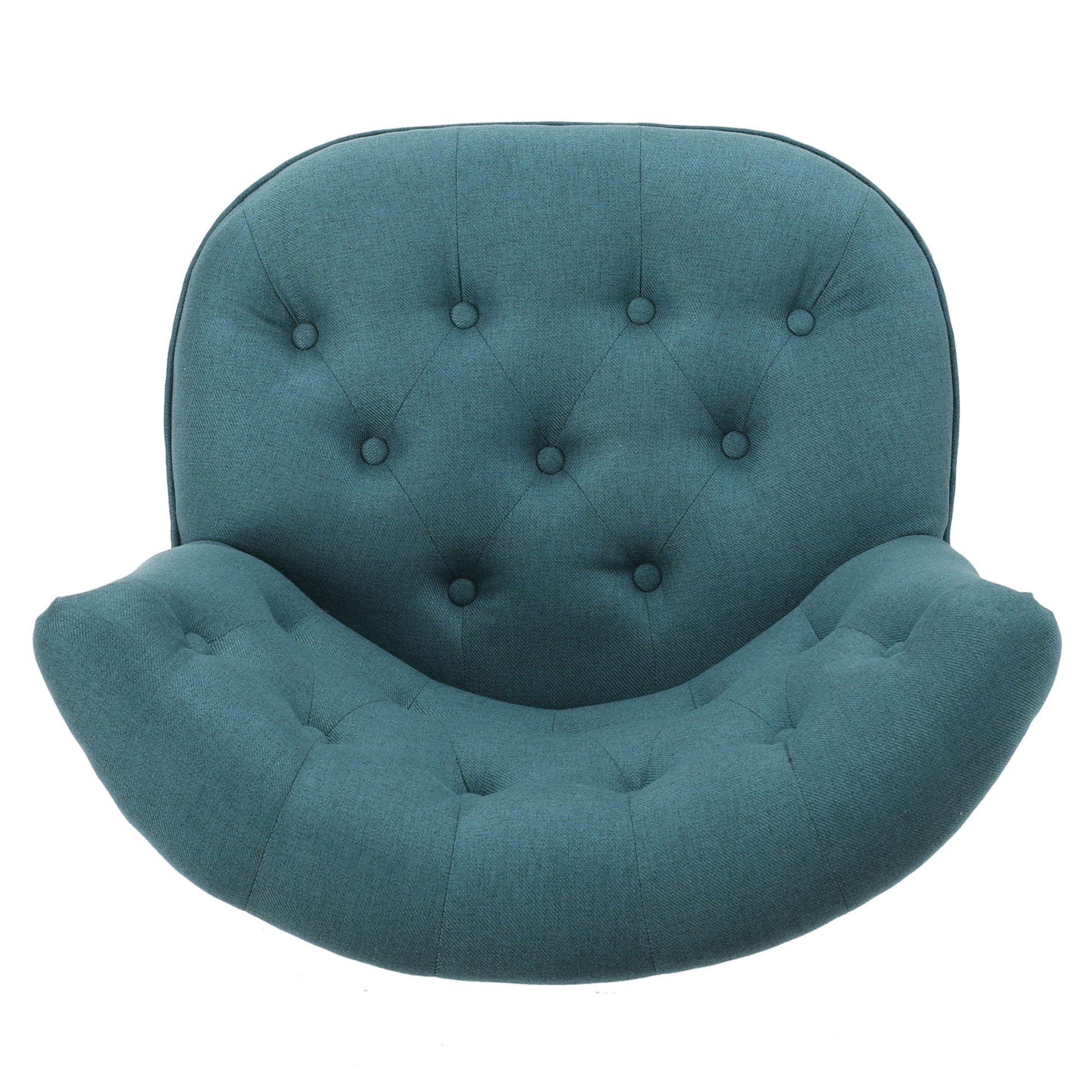 Bordeaux Tuft Chair Teal Fabric