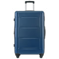 2 Piece Luggage Set With Bags Expanable Spinner Wheels Abs Lightweight Suitcase With Tsa Lock 20Inch 24Inch Blue Abs