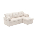 United Modular Sectional Sofa L Shaped Modular Couch With Reversible Chaise Modular Sofa Sectional Couch With Storage Seats Beige Velvet 3 Seat