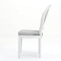 Kd Dining Chair Set Of 2 Grey Velvet