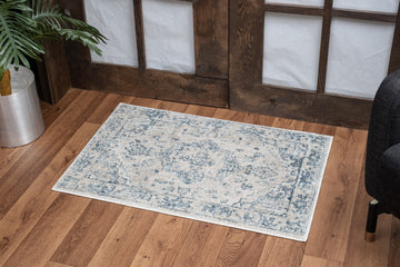 Noble Gc Gen7001 Ivory 2 Ft. X 3 Ft. Area Rug Beige Polyester