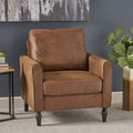 Chair Brown Microfiber 1 Seat