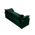Modern Living Room Sofa Two Piece Set, Suitable For Living Room And Bedroom Sofa Set, Consists Of A Single Seat And A 3 Seater Sofas, Green Corduroy Green Corduroy 3 Seat