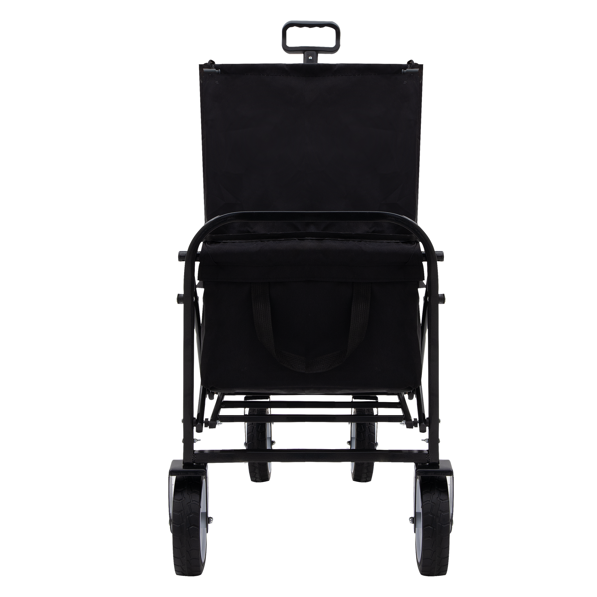 Minimeetall Extention Excollapsible Foldable Wagon Cart Beach Wagon Heavy Duty Utility Cart Utility Wagon Grocery Cart For For Camping Shopping Sports Gardeing Fishing Supports 225Lbs Black Black