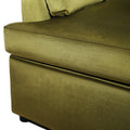 Mirod Oversized Accent Chair Comfortable Armrest Cushions, Versatile Neutral Style, Elegant Design, Durable Frame Green Velvet