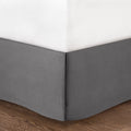 7 Piece Printed Seersucker Comforter Set Grey King King Grey Polyester