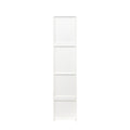 Salon Station, Barber Stations With 2 Tier Storage Shelf With Door, Hair Styling Storage Cabinet With 2 Drawer, A Large Storage Cabinet & 3 Hot Tool Holders White Particle Board Mdf