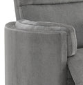 Sagen Glider Recliner W Swivel, Charcoal Chenille Lv01879 Charcoal Chenille