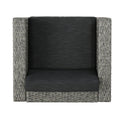 Puerta Club Chair Mp1 Black Rattan