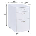 White High Gloss File Cabinet With 3 Drawers Filing Cabinets 3 4 Drawers White Office Drawers Included Contemporary Wood Plastic