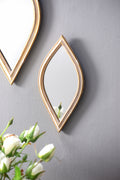 Small Decorative Mirror For Wall Decor, 2 Pieces Wall Accent, 4.5X9.5
