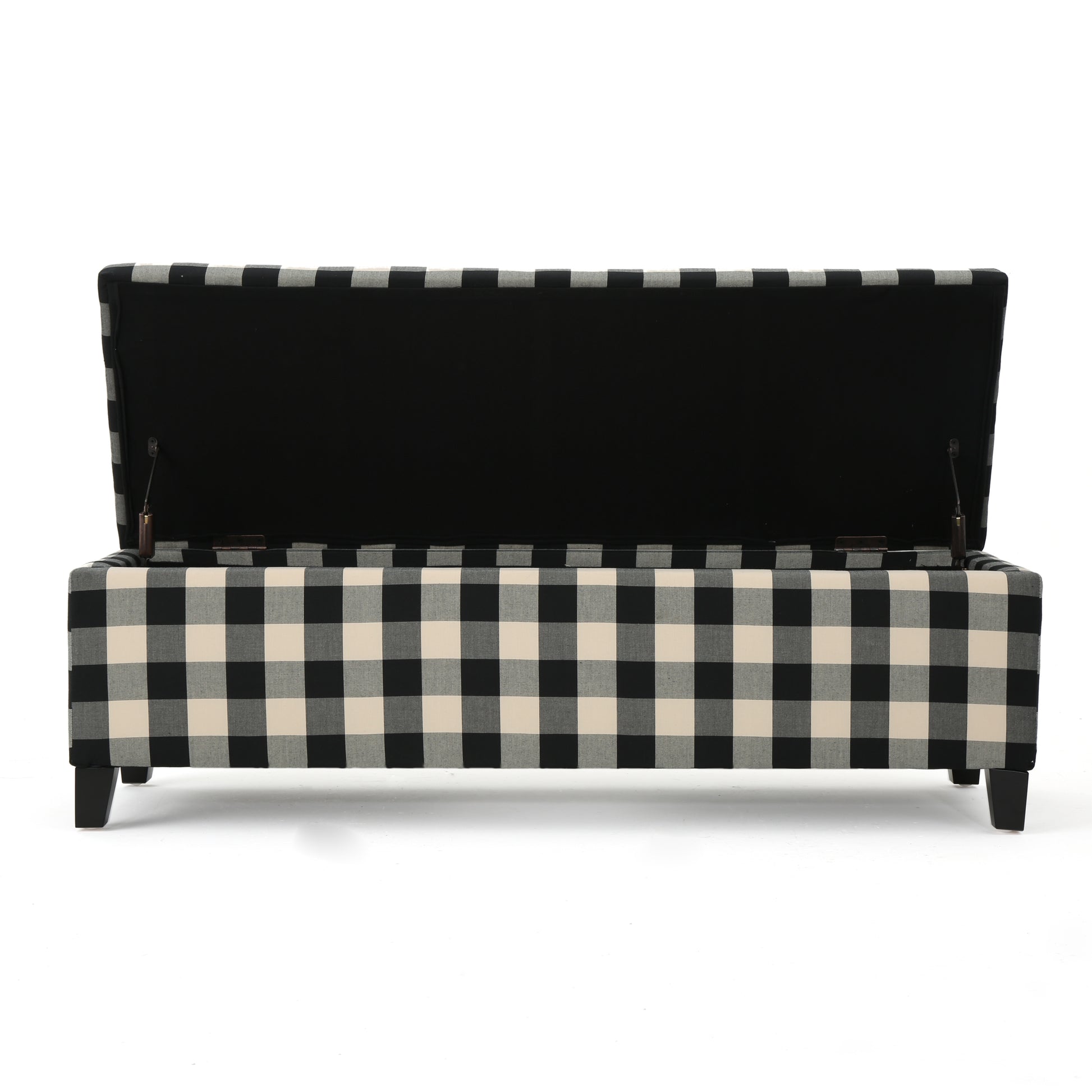 Ottoman Black Fabric