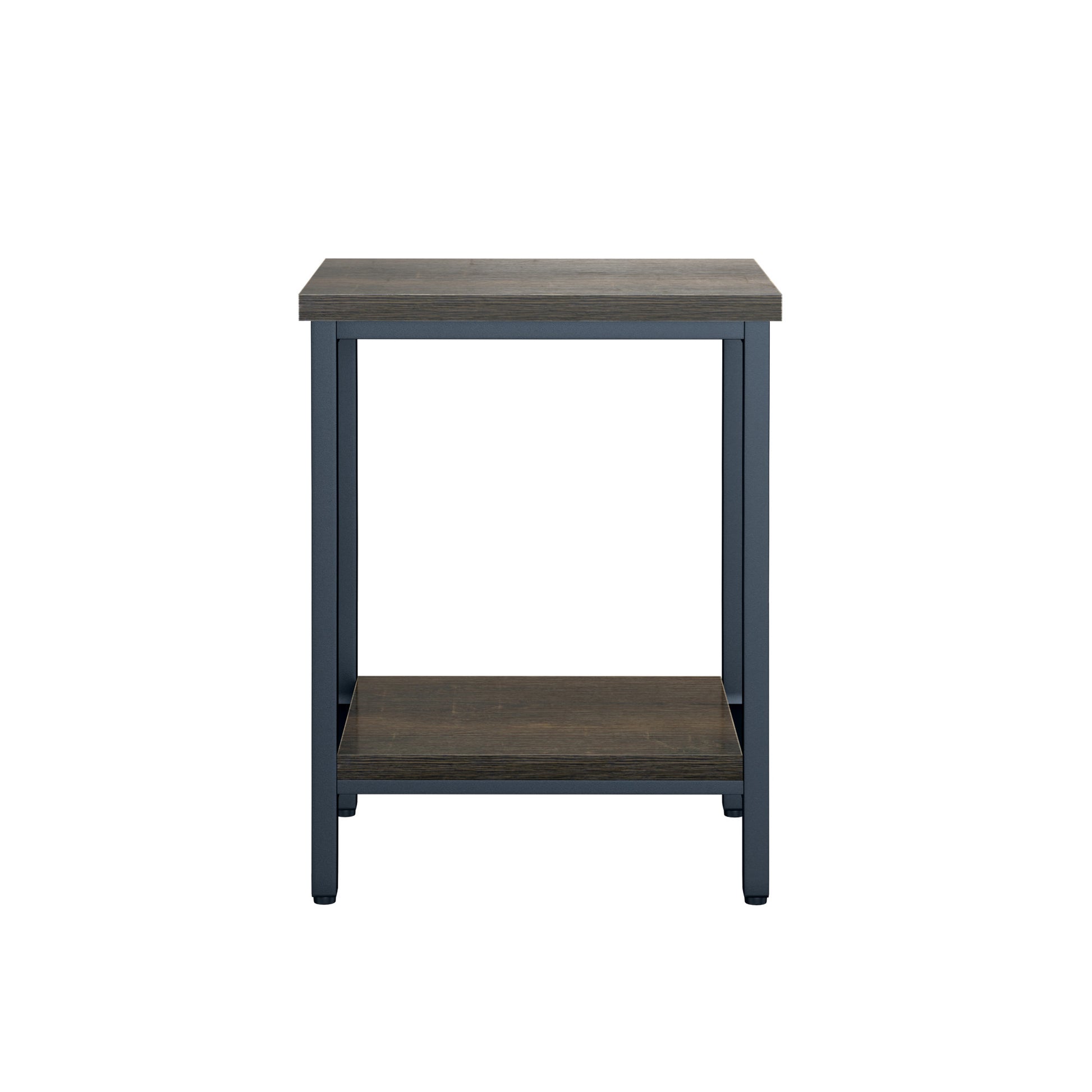 Harpe Brown End Table Brown Solid Wood