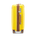 Luggage Sets 4 Piece 14 20 24 28 , Expandable Lightweight Suitcase With 4 Double 360 Degrees Mute Spinner Wheels Pp Materials Durable Tsa Lock Travel Luggage Yellow Polypropylene