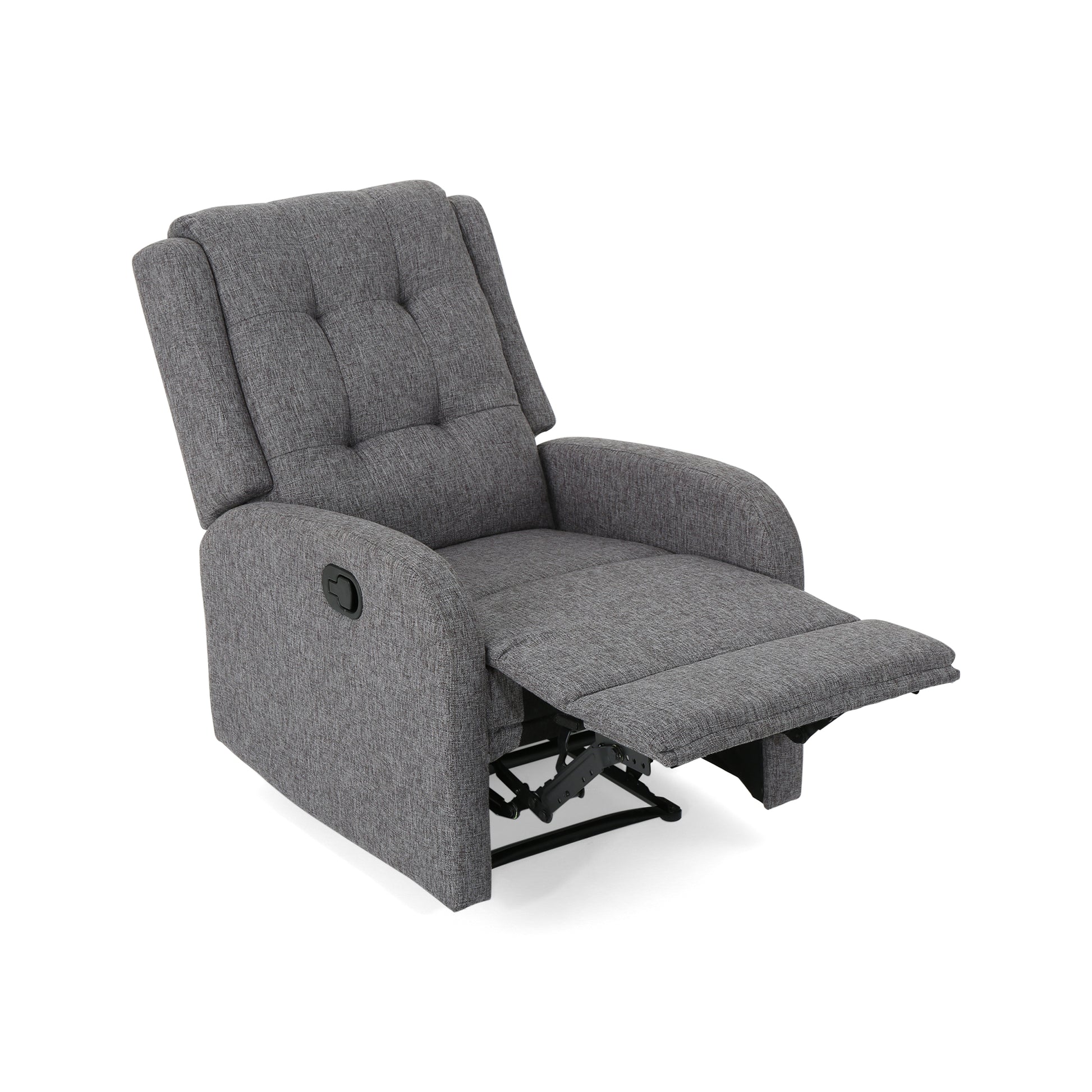 24.75" Wide Manual Standard Recliner Charcoal Fabric