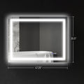 Homcom Led Bathroom Mirror With Lights, 47