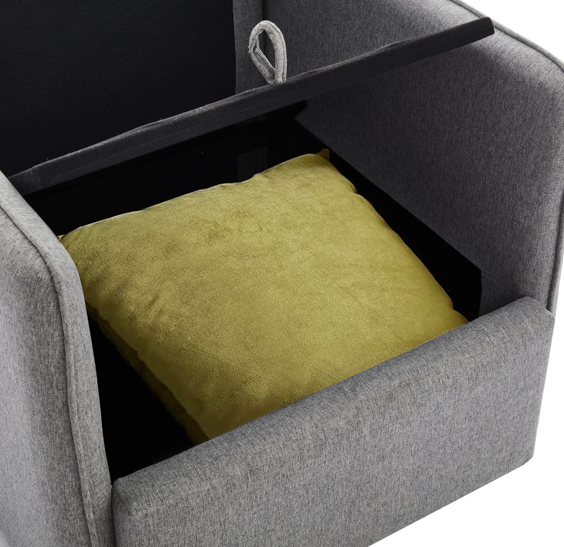 Swivel Accent Chair, Comfy Single Sofa Chair With Storage, Modern Arm Chair For Living Room, Fabric Swivel Armchair With Metal Base Gary Gray Silver Linen
