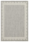 Sunshine Gc Har2015 Silver 2 Ft. 7 In. X 7 Ft. 3 In. Indoor Outdoor Area Rug Silver Polyester Polypropylene