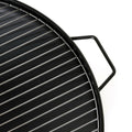 23 Inch Outdoor Fire Pit, Durable Wood Burning Fireplace Bowl With Grill Rack For Patio Garden, Backyard, Porchcamping, Bbq, Picnic Bonfire Black Garden & Outdoor Steel
