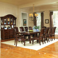 Antoinette Side Chair Set Of 2 Dark Brown Dark Brown Wood