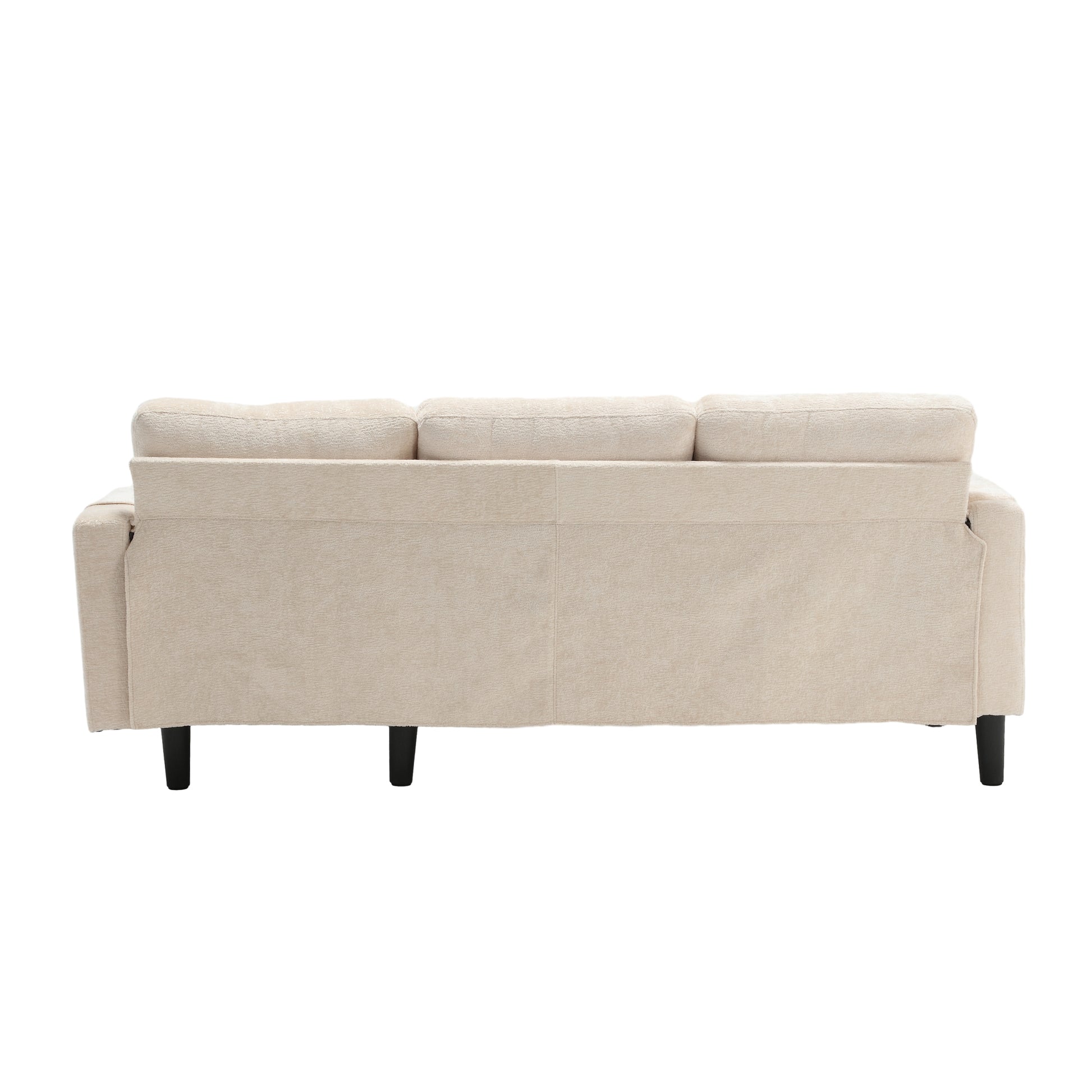 United Sectional Sofa Reversible Sectional Sleeper Sectional Sofa With Storage Chaise Beige Chenille