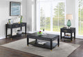 Yves Lift Top Coffee Table Black Black Wood