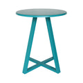 Haiti Bistro Set Teal Iron