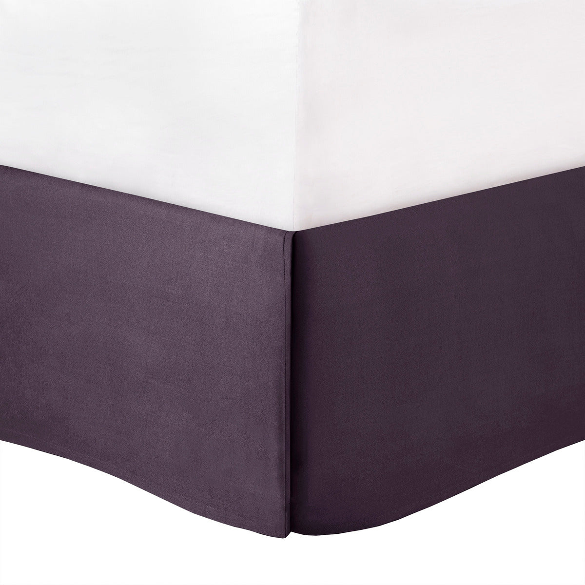 7 Piece Tufted Comforter Set Plum King King Plum Polyester