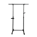 Short Clothing Racks For Hanging Clothes With Bottom Shelves And Wheels Heavy Duty Rolling Clothes Rack Kids Clothing Rack For Adult Coat, Closet, Wardrobe Black Black Metal