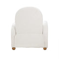 Uma Reclining Chair Cream Fabric