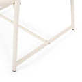 Conrad Side Table Matte White Iron