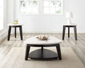 Francis Marble Top Cocktail Table White White Marble