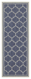 Sunshine Gc Har2004 Blue 2 Ft. 7 In. X 7 Ft. 3 In. Indoor Outdoor Area Rug Blue Polyester Polypropylene