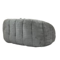 Coolmore Bean Bag Sofa Lazy Sofa Durable Comfort Lounger High Back Bean Bag Chair Couch For Adults And Kids, Indoor & Outdoor, Accent Floor Soft Lounge Chair Gray Chenille Gray Primary Living Space